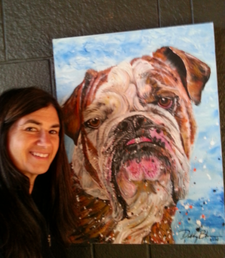 Animal painting by Debby Bloom